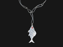 Load image into Gallery viewer, Rhodochrosite Fish Lariat
